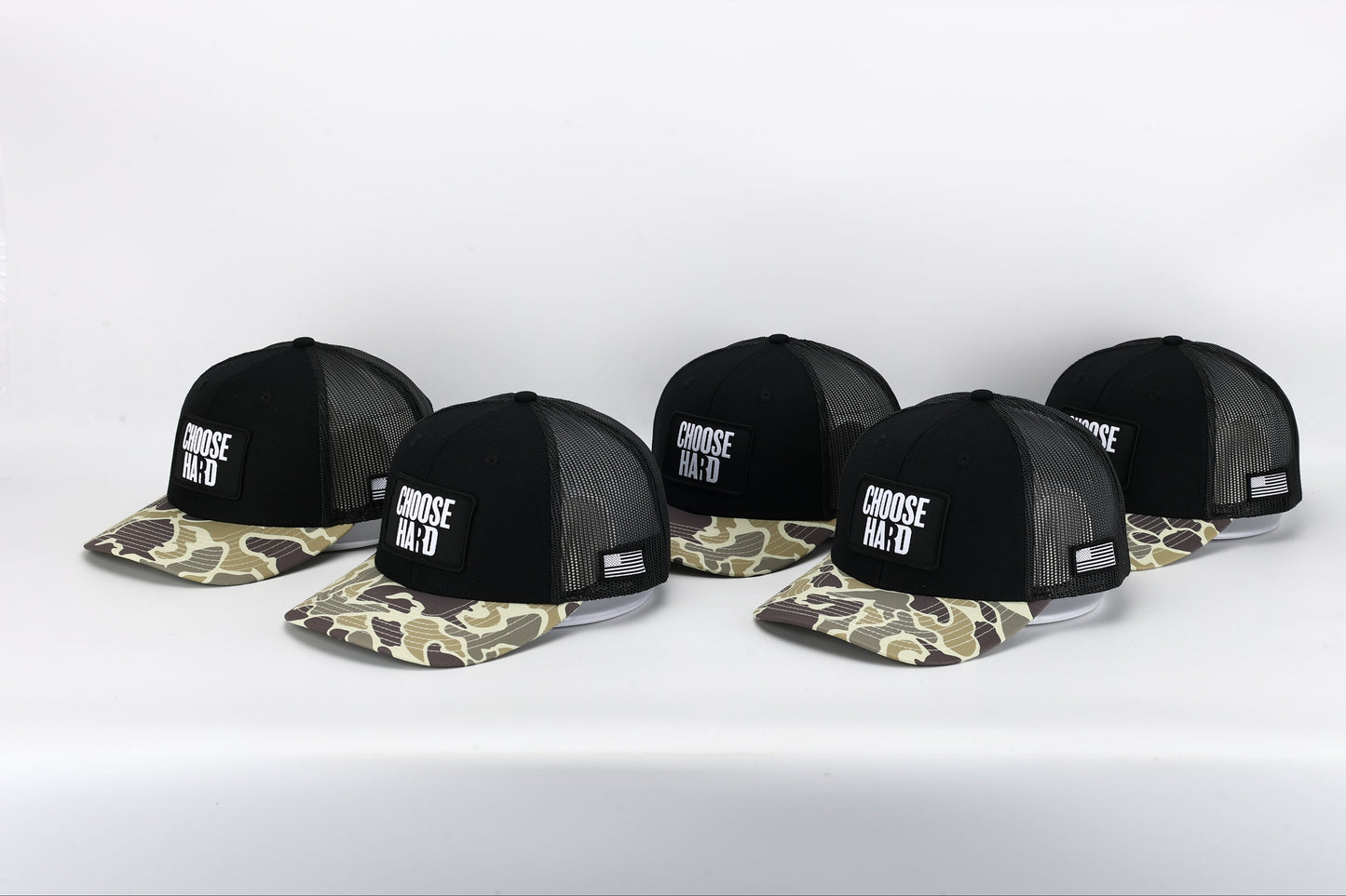 Choose Hard Trucker: Duck Camo