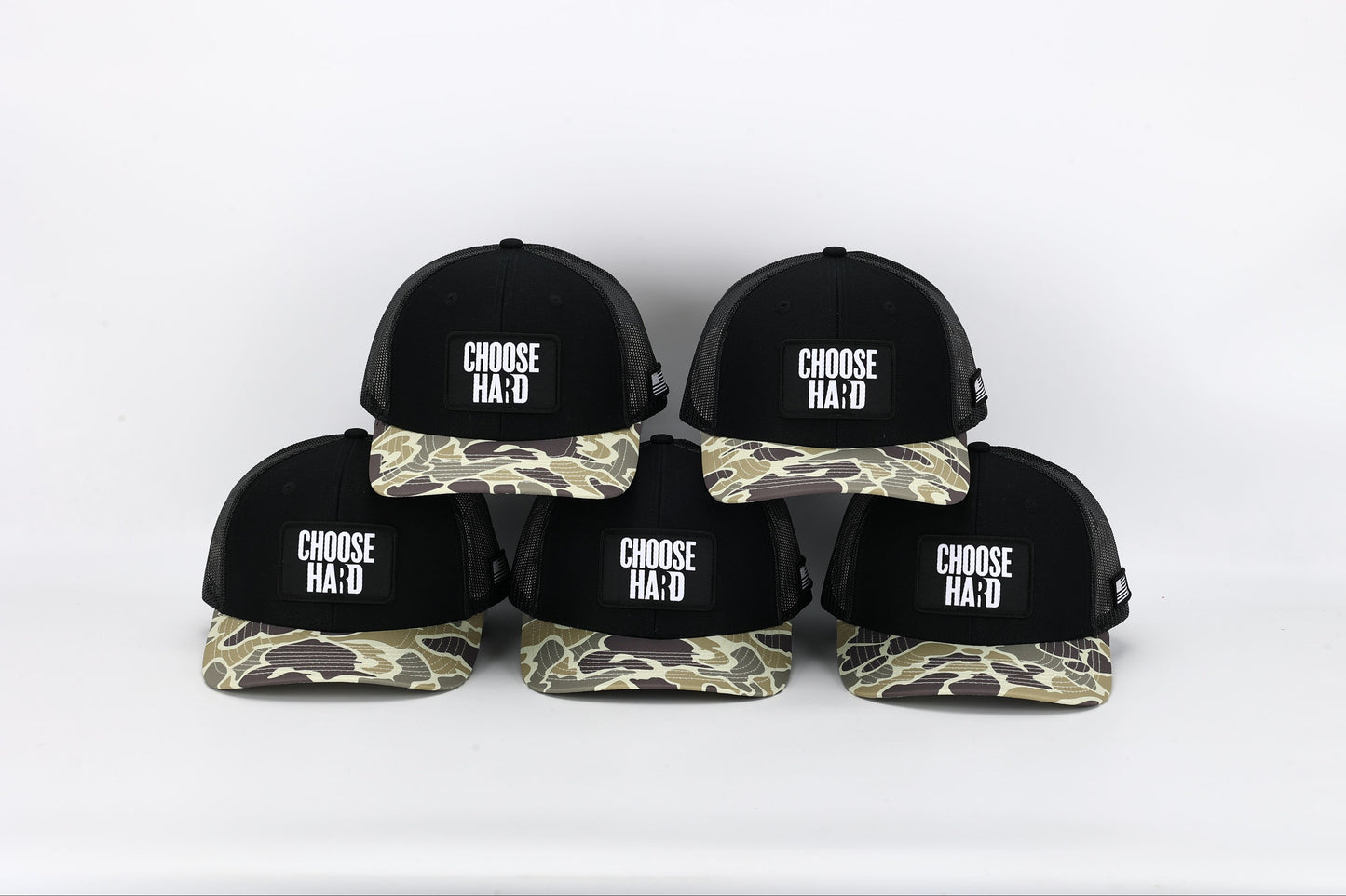 Choose Hard Trucker: Duck Camo